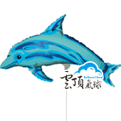 14吋 藍色海豚 氣球[P10]