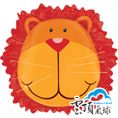 26吋 微笑獅子臉 氣球[T3]
